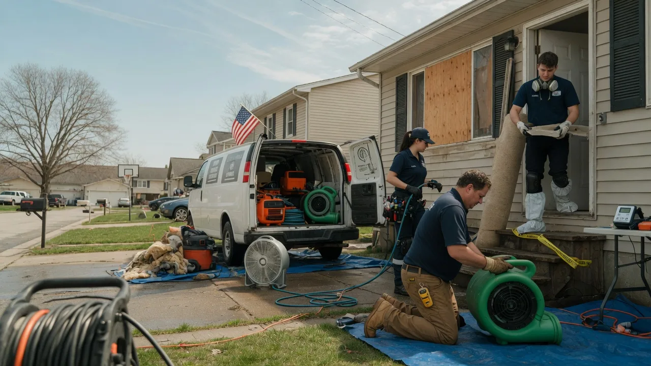 Water Damage Restoration in Lake Andes, SD near me